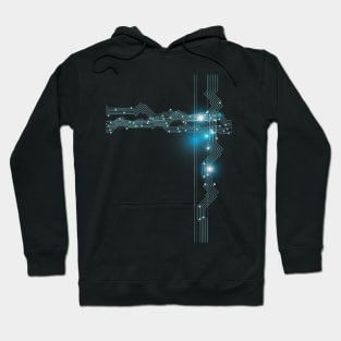 Electronic Circuit Board Hoodie